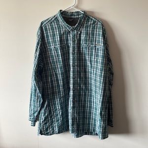 Eddie Bauer men’s long sleeve shirt, size T2XL